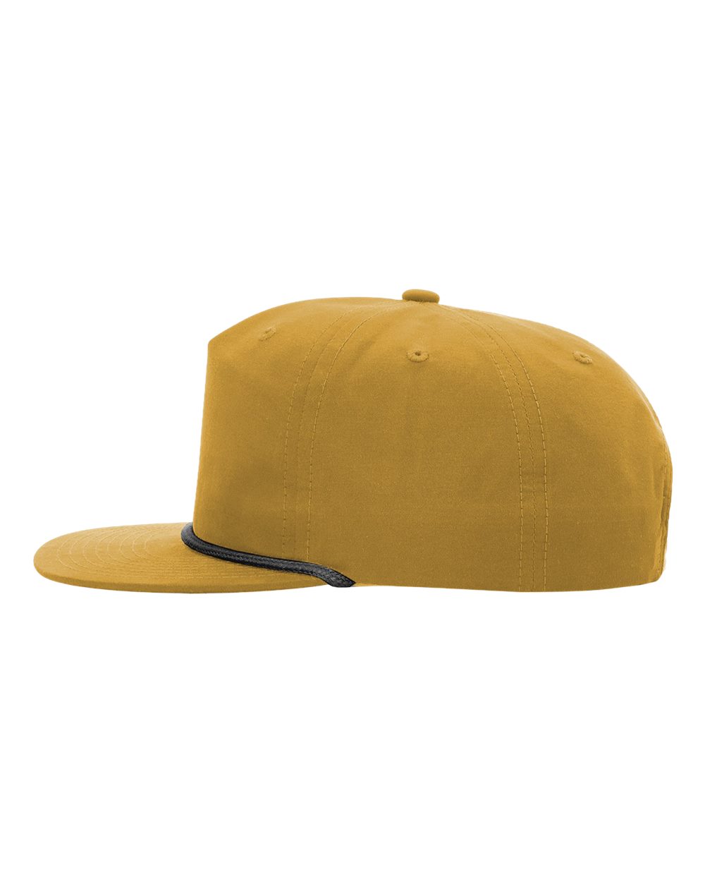 Left View of Biscuit/ Black Umpqua Snapback Cap - 256