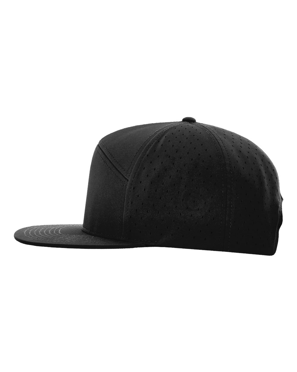 Left View of Black Cannon Cap - 169