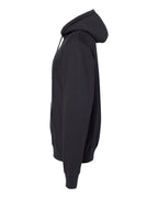 Left View of Black Legend - Premium Heavyweight Cross-Grain Hooded Sweatshirt - IND5000P