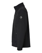 Left View of Black Motion Soft Shell Jacket Tall Sizes - 5350T