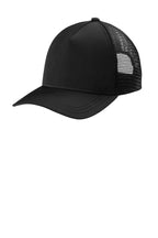 Left View of Blacktop OGIO Fusion Trucker Cap OG603