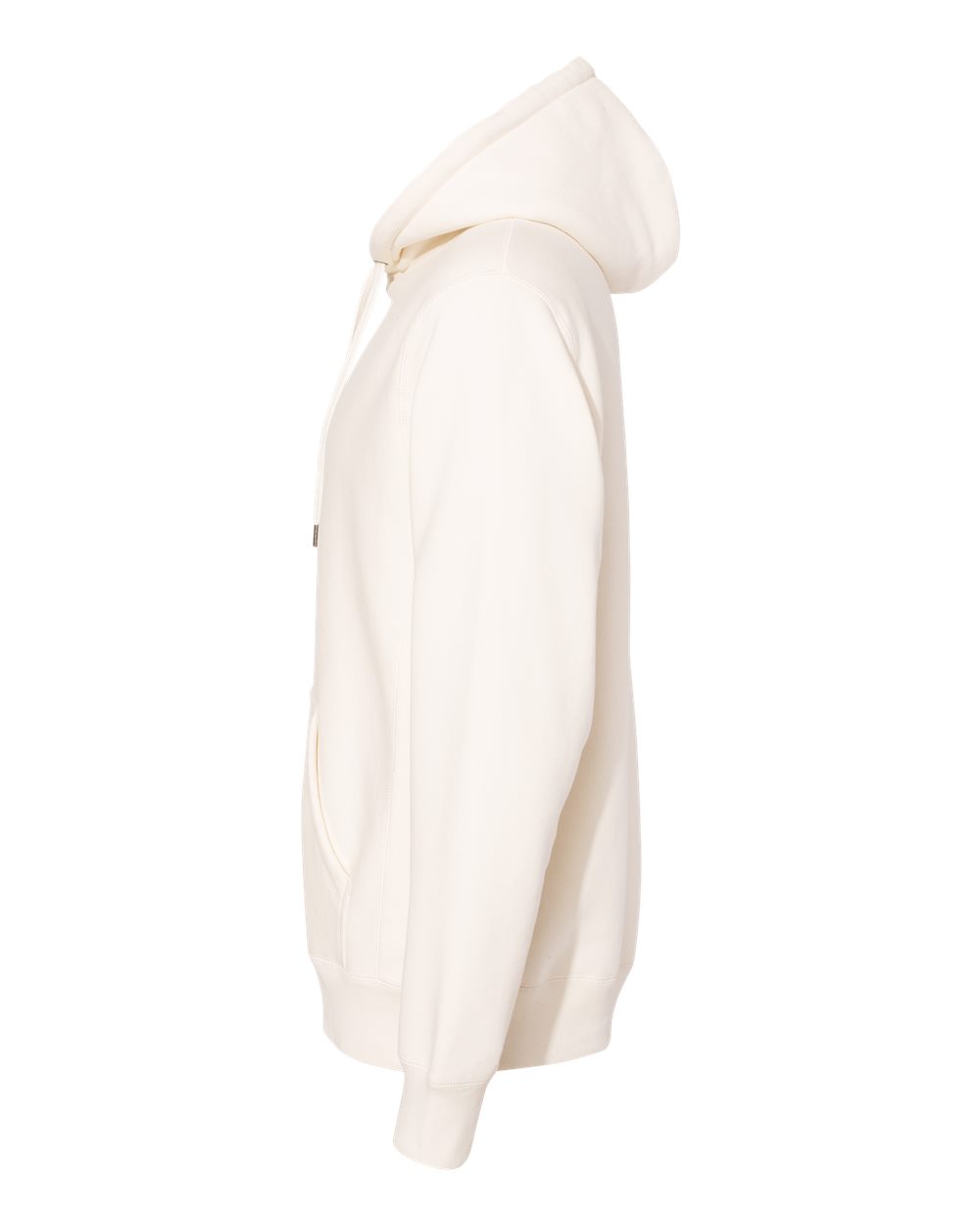Left View of Bone Legend - Premium Heavyweight Cross-Grain Hooded Sweatshirt - IND5000P