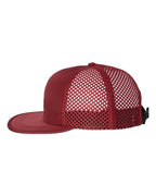 Left View of Cardinal Rogue Wide Set Mesh Cap - 935