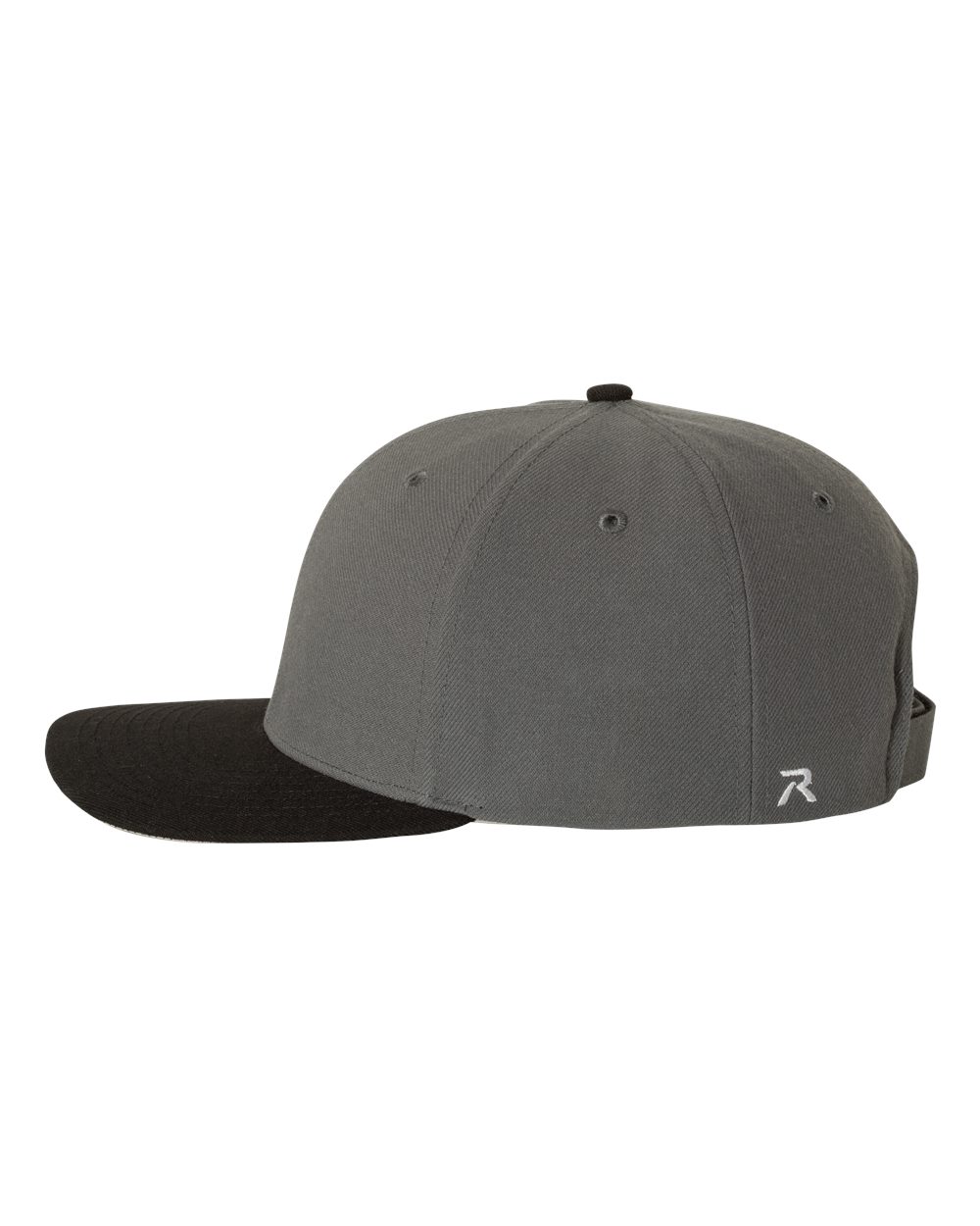Left View of Charcoal/ Black Surge Adjustable Cap - 514