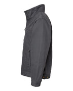Left View of Charcoal Maverick Boulder Cloth™ Jacket with Blanket Lining - 5028