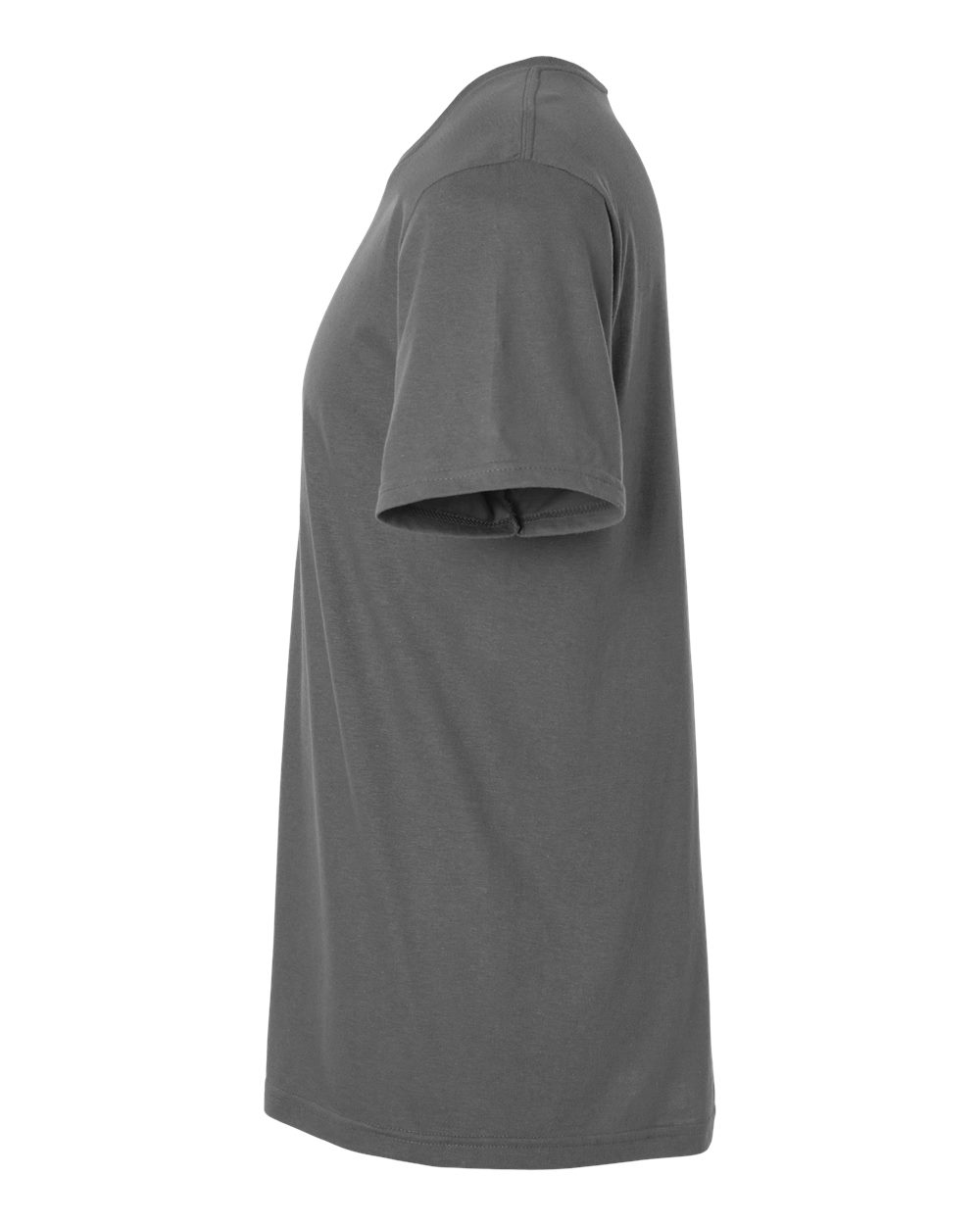 Left View of Charcoal Softstyle® T-Shirt - 64000