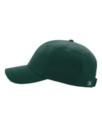 Left View of Dark Green Casual Performance Cap - 225