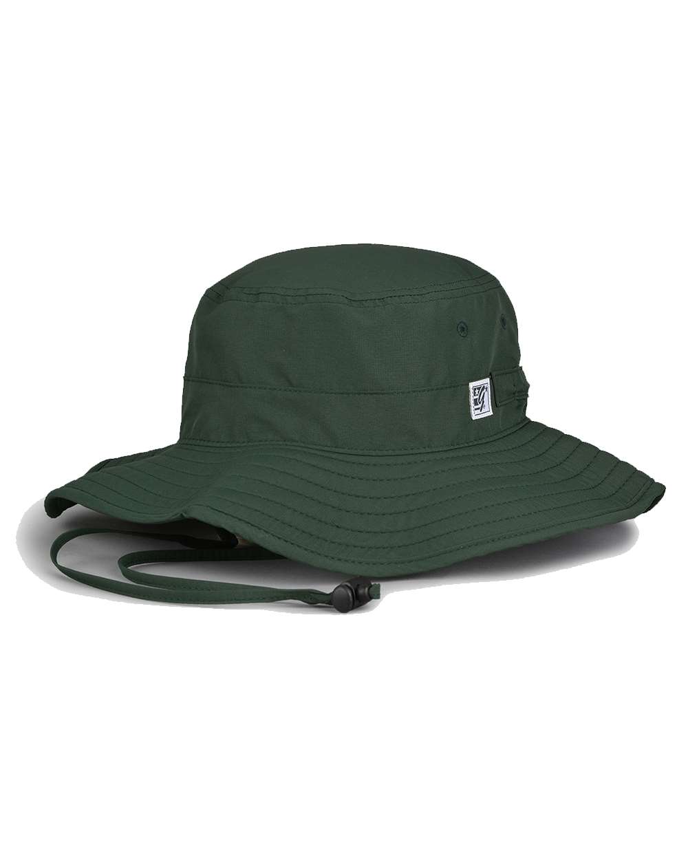 Left View of Dark Green Ultralight Booney - GB400
