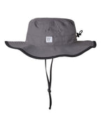 Left View of Dark Grey/ Black Ultralight Booney - GB400