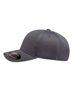 Left View of Dark Grey Ultrafiber Mesh Cap - 6533