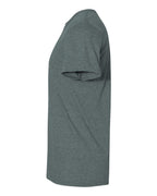Left View of Dark Heather Softstyle® T-Shirt - 64000