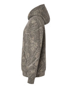 Left View of Deadwood Camo Boulevard Heavyweight Hooded Sweatshirt - IND330BLV