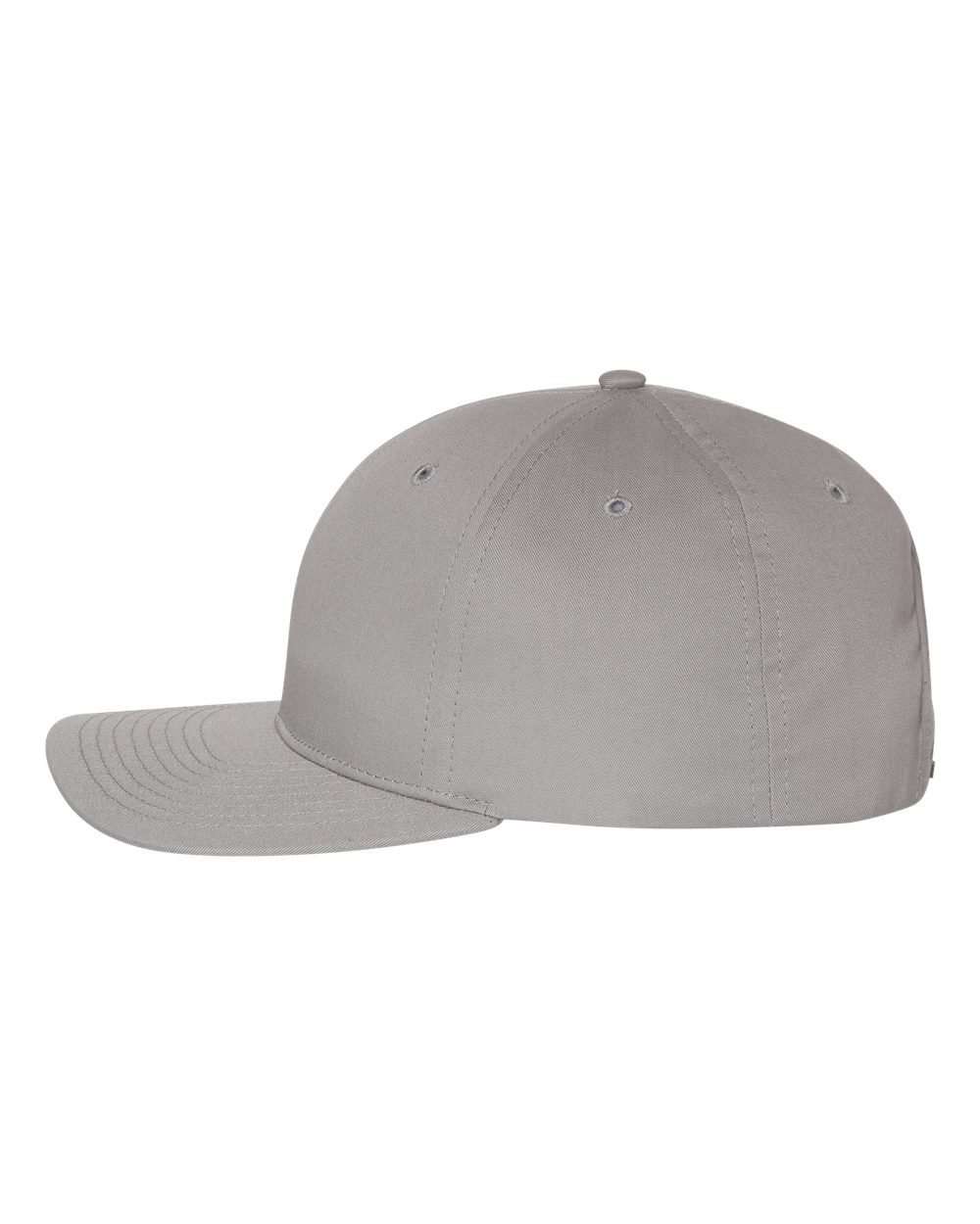 Left View of Grey Pro Twill Snapback Cap - 212