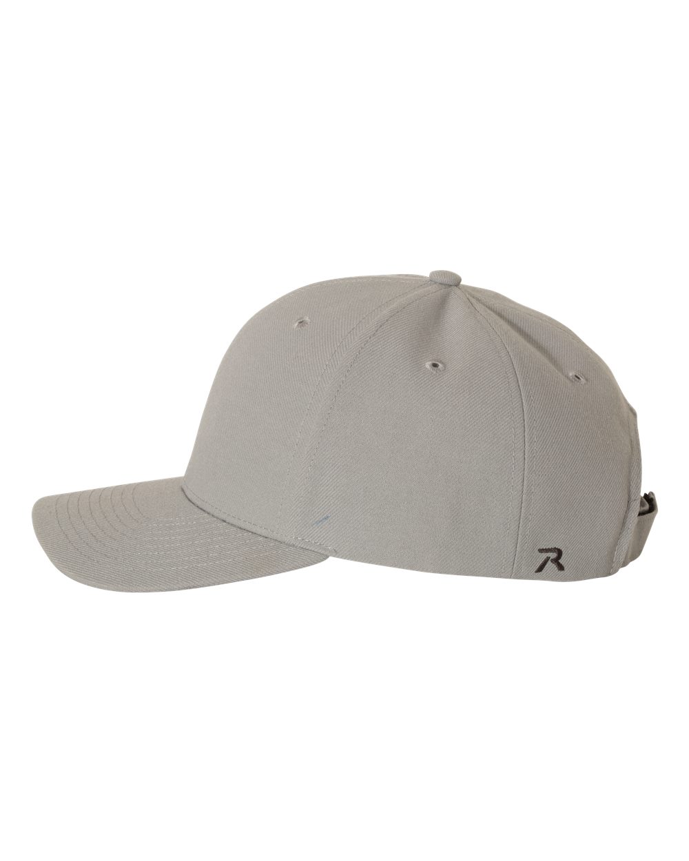 Left View of Grey Surge Adjustable Cap - 514