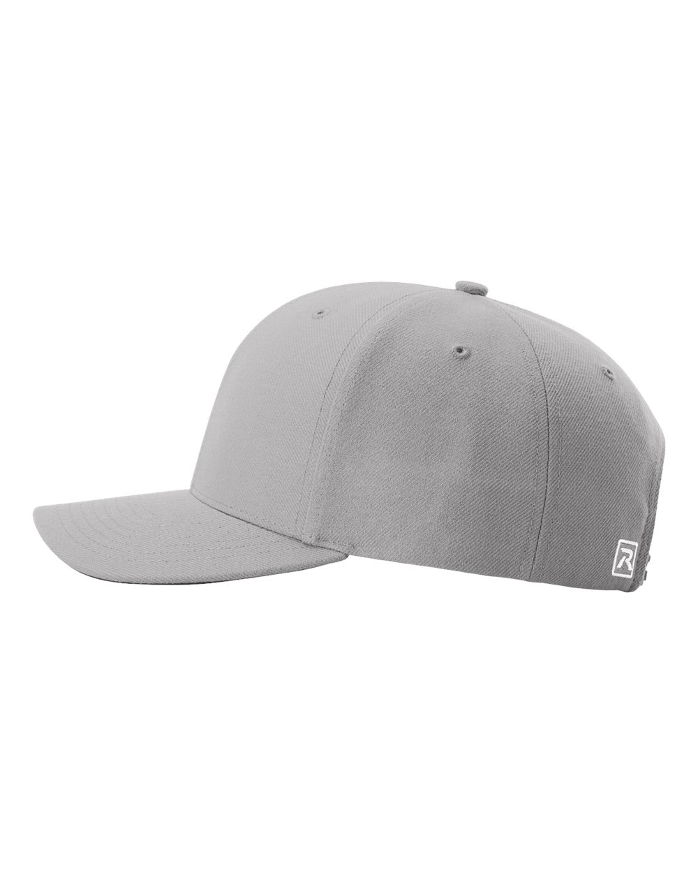 Left View of Grey Surge Snapback Cap - 512