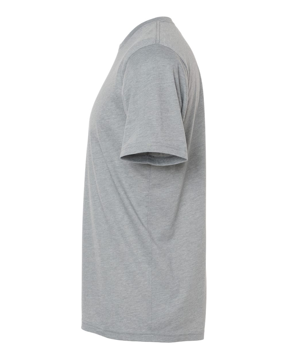 Left View of Heather Grey Festival T-Shirt - 6200