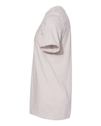 Left View of Ice Grey Softstyle® T-Shirt - 64000