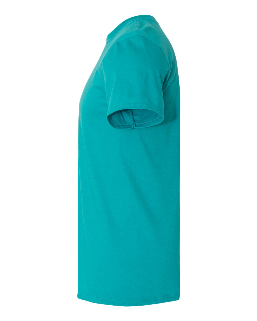 Left View of Jade Dome Softstyle® T-Shirt - 64000