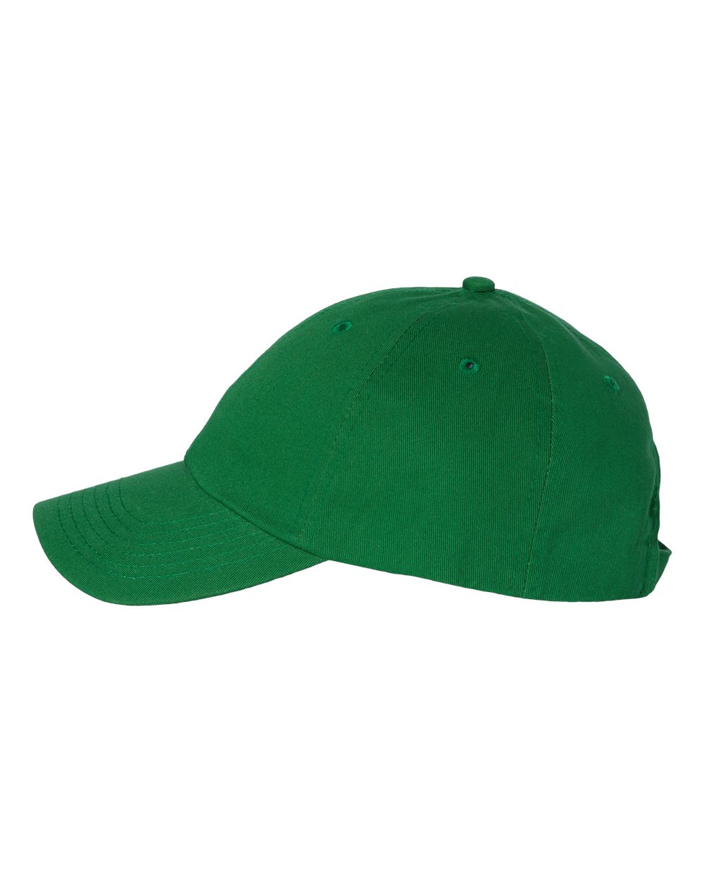 Left View of Kelly Bio-Washed Classic Dad Hat - VC300A