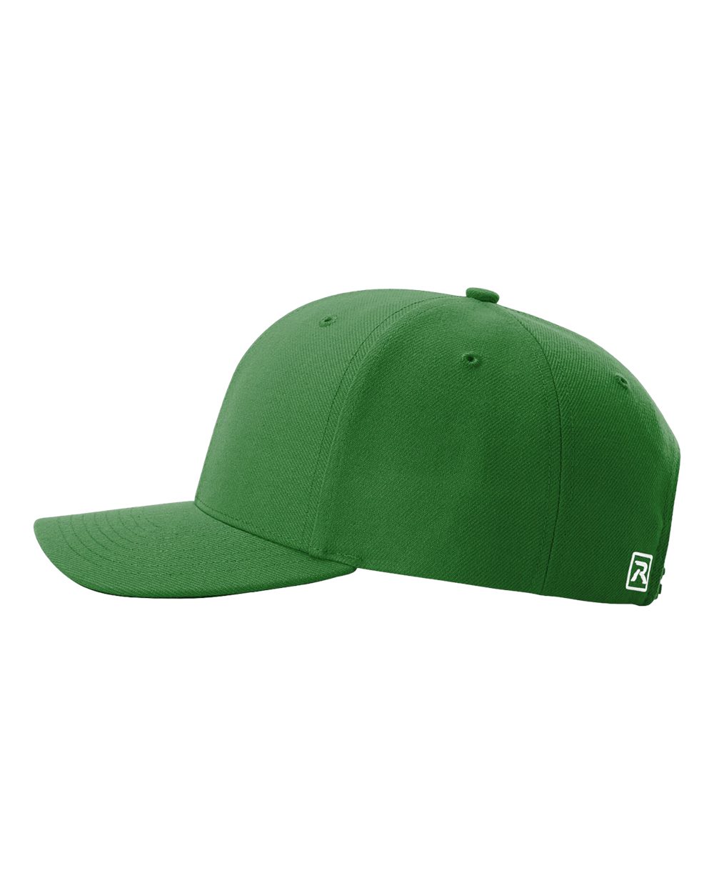 Left View of Kelly Green Surge Snapback Cap - 512