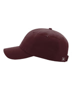 Left View of Maroon Casual Performance Cap - 225