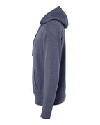 Left View of Midnight Navy Special Blend Raglan Hooded Sweatshirt - PRM33SBP