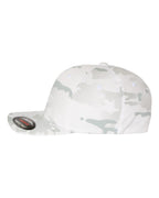 Left View of Multicam Alpine Cotton Blend Cap - 6277