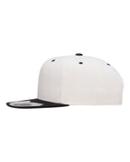 Left View of Natural/ Black 110® Snapback Cap - 110F