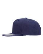 Left View of Navy 110® Snapback Cap - 110F