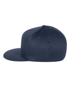 Left View of Navy Pro-Baseball On Field Cap - 6297F