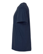 Left View of Navy Softstyle® T-Shirt - 64000