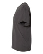 Left View of New Railroad Grey Garment-Dyed T-Shirt - GDH100
