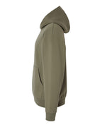 Left View of Olive Mainstreet Hooded Sweatshirt - IND420XD