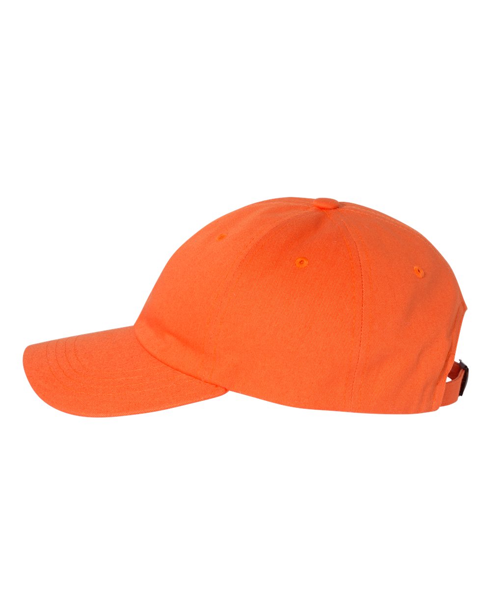 Left View of Orange Classic Dad Hat - 6245CM