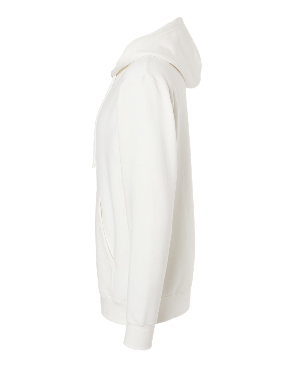 Left View of Prepared For Dye Midweight Pigment-Dyed Hooded Sweatshirt - PRM4500