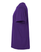 Left View of Purple Softstyle® T-Shirt - 64000