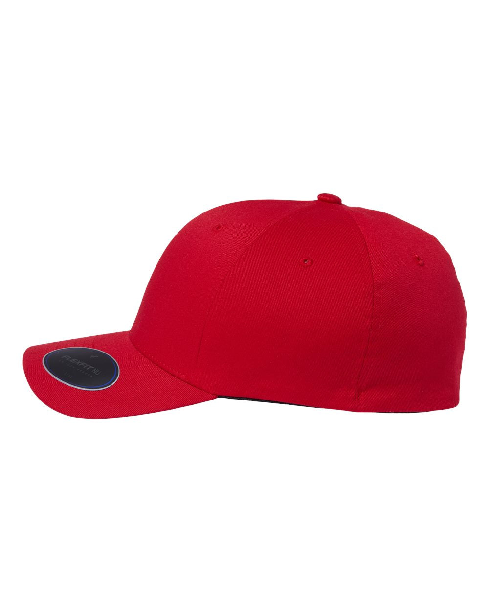 Left View of Red NU® Cap - 6100NU