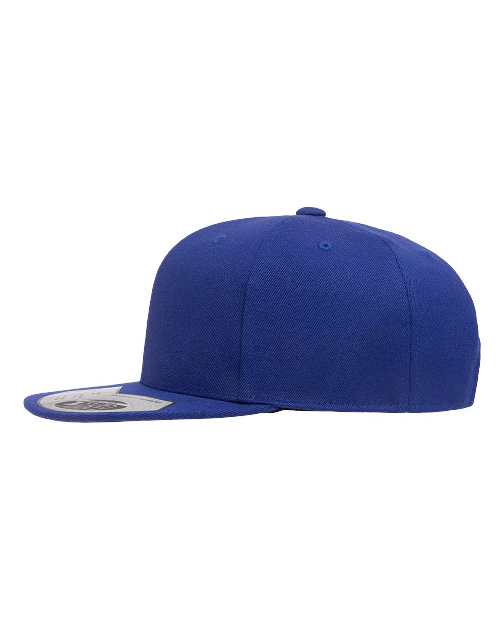 Left View of Royal Blue 110® Snapback Cap - 110F