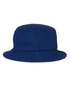 Left View of Royal Blue Bucket Hat - 2050