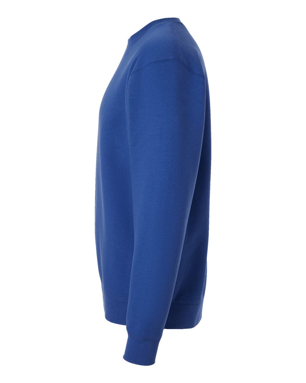 Left View of Royal Heavyweight Crewneck Sweatshirt - IND3000