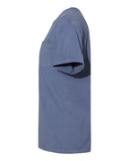 Left View of Saltwater Garment-Dyed Pocket T-Shirt - GDH150