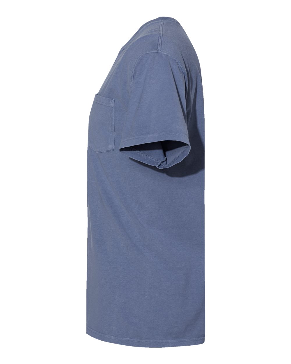 Left View of Saltwater Garment-Dyed Pocket T-Shirt - GDH150