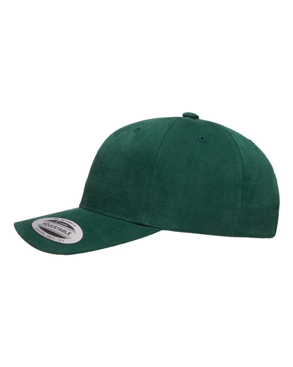 Left View of Spruce Structured Brushed Twill Cap - 6363V