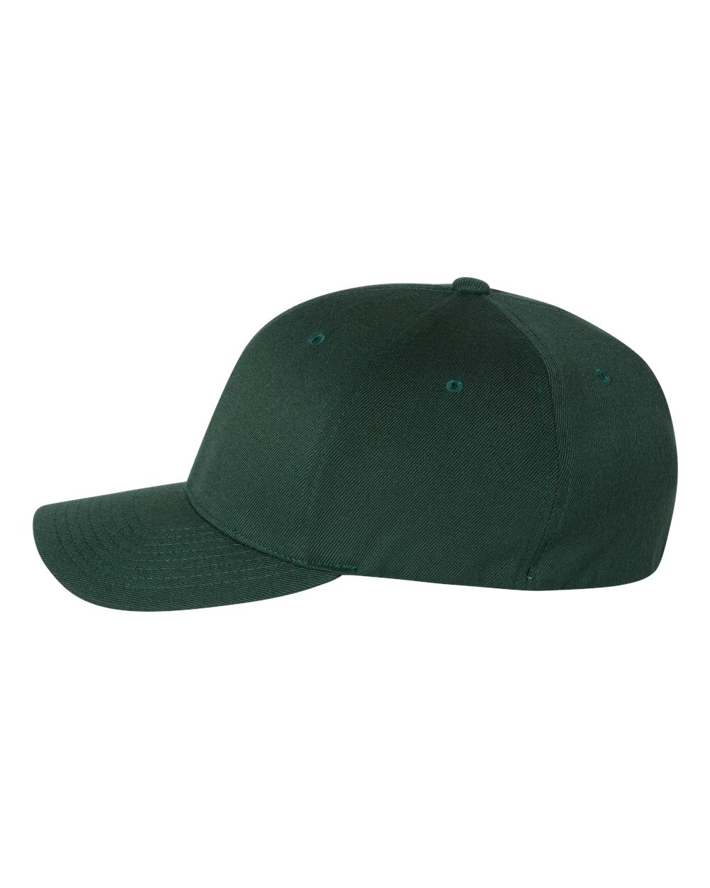 Left View of Spruce Wool-Blend Cap - 6477