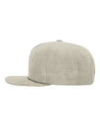 Left View of Tan Timberline Corduroy Cap - 253