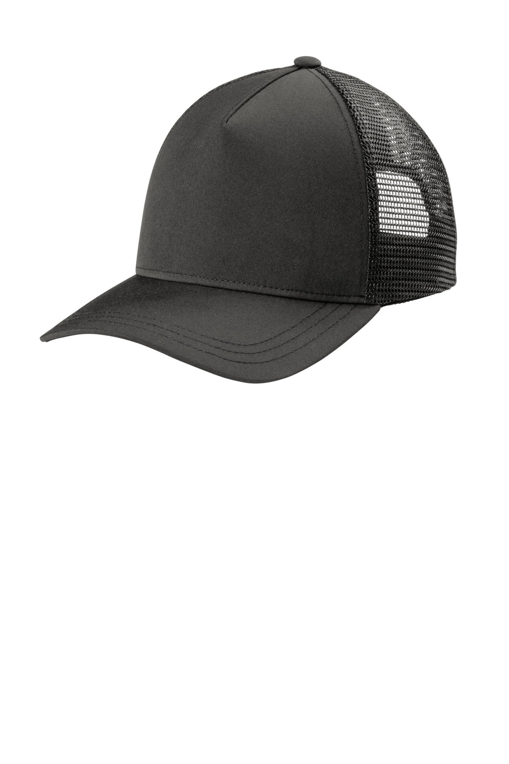 Left View of TarmacGrey OGIO Fusion Trucker Cap OG603