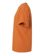 Left View of Texas Orange Garment-Dyed T-Shirt - GDH100