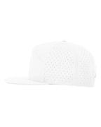 Left View of White Cannon Cap - 169