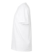 Left View of White Softstyle® T-Shirt - 64000