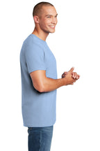 Light Blue Gildan Softstyle T-Shirt. 64000